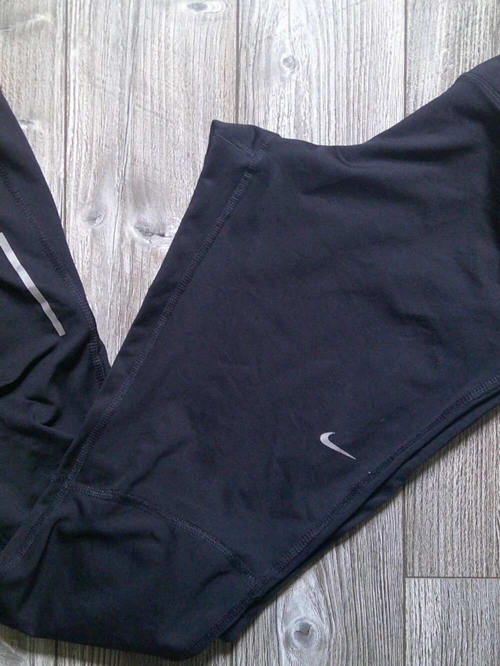 "NIKE" Nike Running Dri-Fit High-Waisted Leggings Reflective Woman M